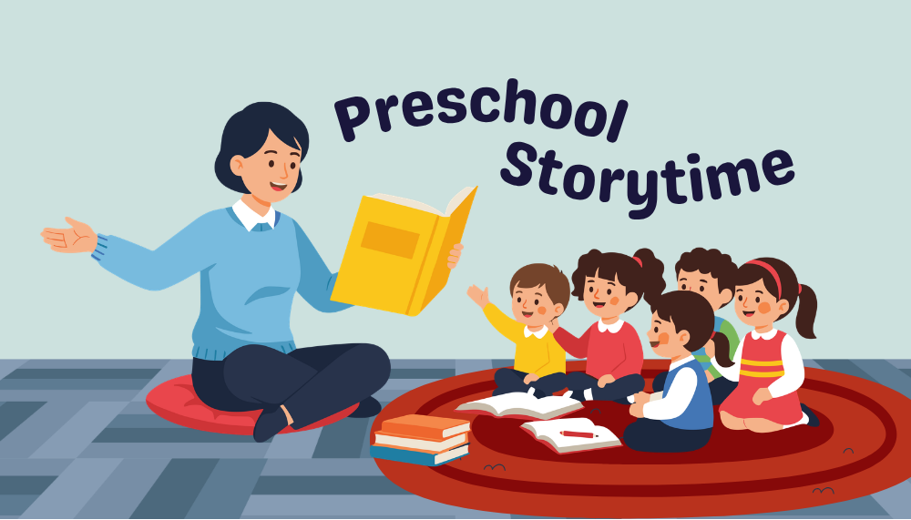 Preschool Storytime flyer