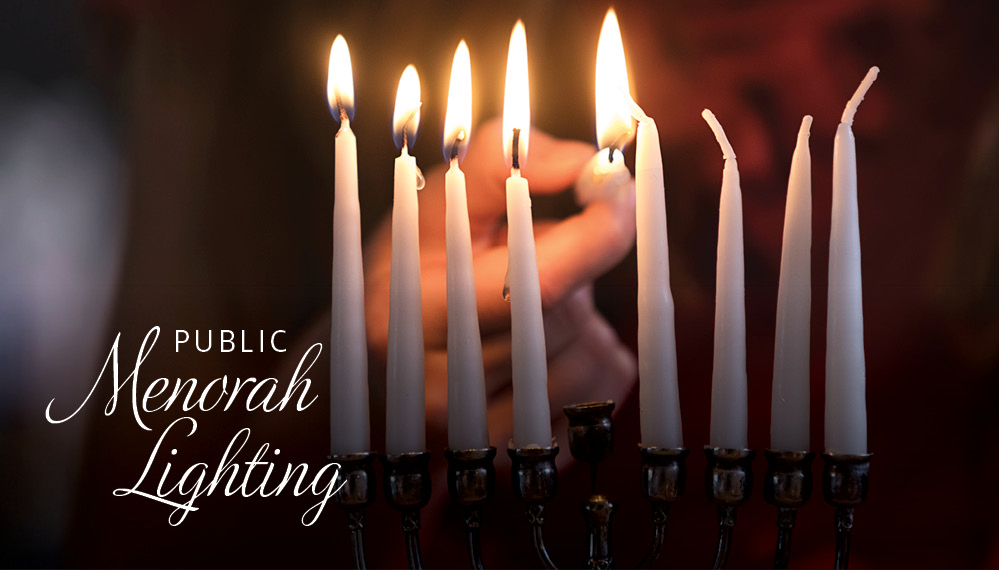 Public Menorah Lighting