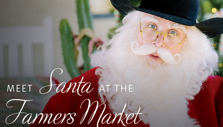 Meet Santa at the Farmers Market