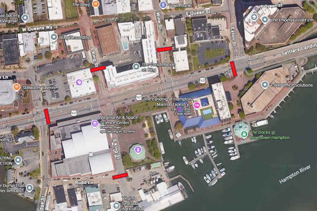 Road Closure Map