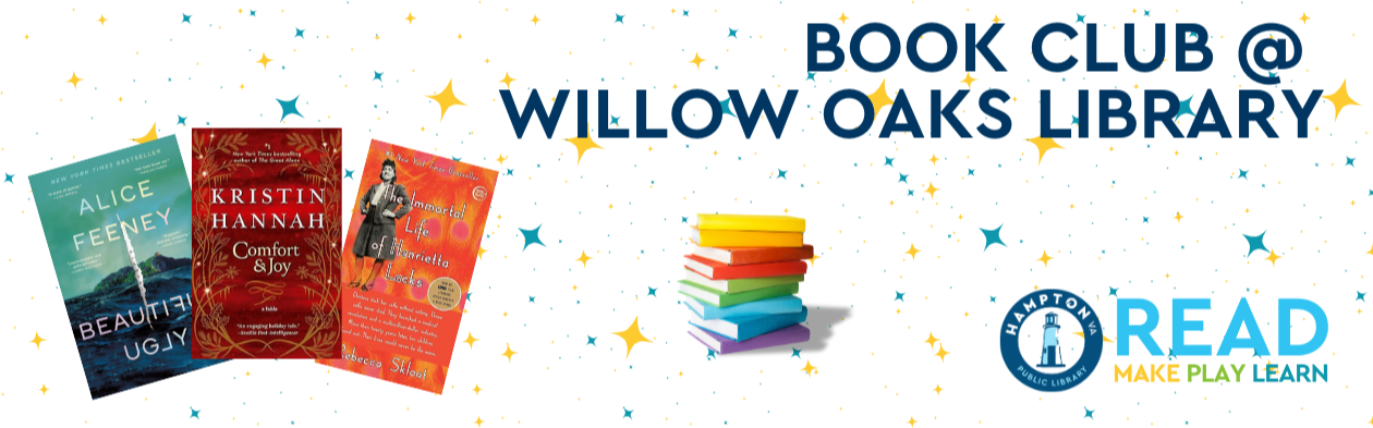Book Club @ Willow Oaks Library | City of Hampton, VA