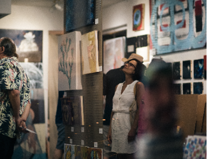 Gold Palette ArtWalk